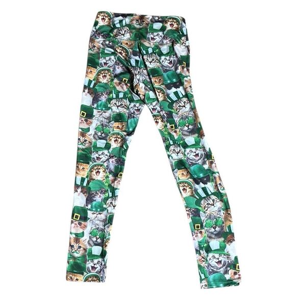 Tipsy elves women’s xl St. cattys day high waisted leggings new Irish novelty - Picture 5 of 6